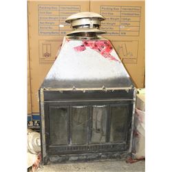 USED FIREPLACE AS IS