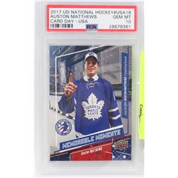 2017 UPPER DECK NATIONAL HOCKEY CARD DAY AUSTON