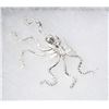 Image 1 : SILVER TONED OCTOPUS DECORATIVE EAR CLIP.