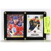 Image 1 : PAIR OF CONNOR MCDAVID HOCKEY CARDS IN PRO CASES