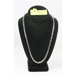 .925 STERLING SILVER HEAVY ORNATE NECKLACE