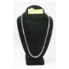 Image 1 : .925 STERLING SILVER HEAVY ORNATE NECKLACE