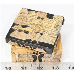 HANDMADE STONE ORIENTAL VILLAGE THEMED TRINKET