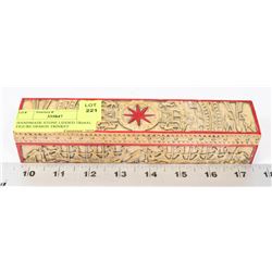 HANDMADE STONE LIDDED TRIBAL FIGURE DESIGN TRINKET