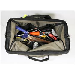 POWER FIST TOOL BAG FILLED WITH TOOLS