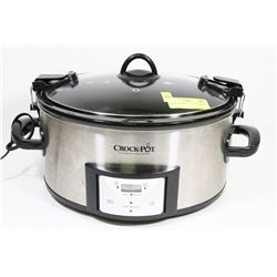 LARGE CROCK POT SLOW COOKER