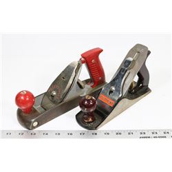 2 WOOD PLANERS MILLERSFALLS + FOOTPRINT