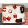 Image 1 : BOX W/12-PC GLASSWARE SET, 4 WATER