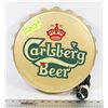Image 1 : CARLSBERG BEER WALL LIGHT 12" WIDE
