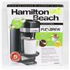 Image 1 : HAMILTON BEACH FLEX BREW COFFEE MAKER.