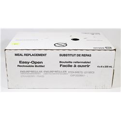 CASE OF ENSURE STRAWBERRY , EXP MAY 2020