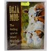 Image 1 : LARGE DEJA MOO SIGN