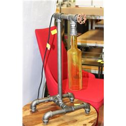 PIPE STYLE TABLE LAMP.
