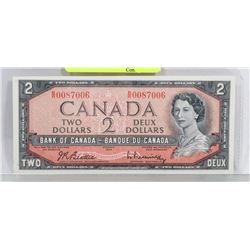 UNC 1954 CANADIAN $2 BILL