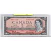 Image 1 : UNC 1954 CANADIAN $2 BILL