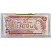 Image 1 : UNC 1974 CANADIAN $2 BILL