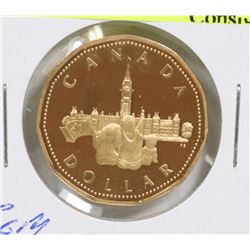 GEM PROOF 1992 CANADIAN COMMEMORATIVE LOONIE