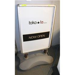 SANDWICH BOARD AS IS