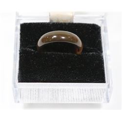TIGERS EYE STONE RING, SIZE 6.5