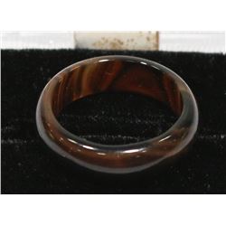 TIGERS EYE STONE RING, SIZE 7