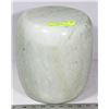 Image 1 : GREEN MARBLE COLORED STONE LIDDED URN/JAR