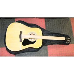 NEW SILVERTONE 6 STRING PRO SERIES ACOUSTIC GUITAR