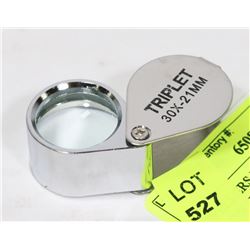 JEWELLERS MAGNIFIER ALL METAL 30 POWER