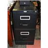 Image 1 : BLACK METAL FILE CABINET WITH KEY
