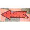 Image 1 : RED DECORATIVE SHOWHOME ARROW DECOR,
