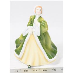 EMMA - ROYAL DOULTON PRETTY LADIES FIGURINE.