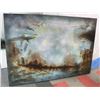 Image 1 : SHOWHOME ABSTRACT CANVAS PICTURE, 72"X50",