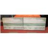 Image 1 : PAIR OF CANVAS ART WALL HANGINGS