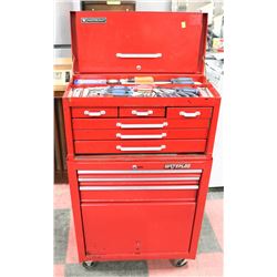 MASTERCRAFT TOOL CABINETWITH WATERLOO BOTTOM