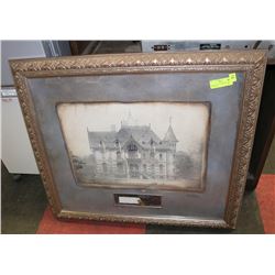 ANTIQUE 1897 UNE MAISION CAMPAGNE