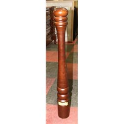 33" TALL SOLID WOOD PEPPER GRINDER