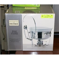 5 LITRE CHAFFING DISH WITH CERAMIC INSERT