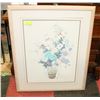 Image 1 : FLOWER FRAMED PICTURE