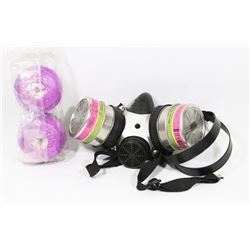 BOX W/NEW COMFO RESPIRATOR COMES