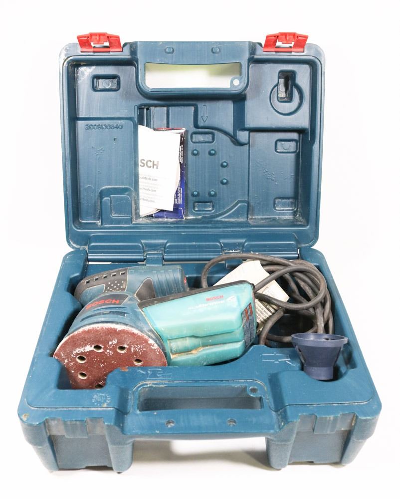 BOSCH ROS 10 ORBITAL SANDER IN CASE Kastner Auctions