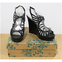 BAMBOO SIZE 6.5 BLACK LADIES SHOES STYLE SUNSHINE