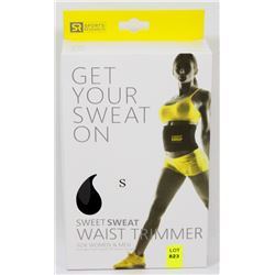 NEW! GET YOUR SWEAT ON! WAIST TRIMMER SIZE: S