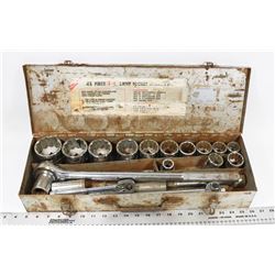 3/4" SOCKET SET W/ EXTRA SMALLER DRIVES & SOCKETS