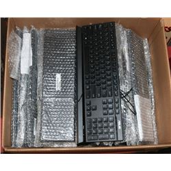 LOT OF 47 NEW WIRED KEYBOARDS