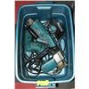 Image 1 : LOT OF 3 MAKITA POWER TOOLS - JIG SAW, GRINDER &