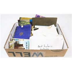 ESTATE BOX OF VINTAGE & ANTIQUE