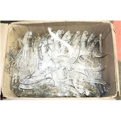 BOX OF COMMERCIAL HANGERS