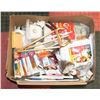 BOX FULL OF ARTS & CRAFTS SUPPLIES INCL.