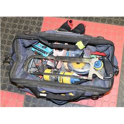 MASTERCRAFT TOOLBAG FULL OF TOOLS AND