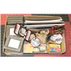 LARGE BOX OF ARTS & CRAFTS SUPPLIES INCL.