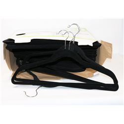 BOX OF VELVET HANGERS